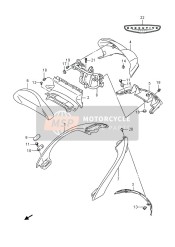 Pillion Rider Handle (AN650Z E19)